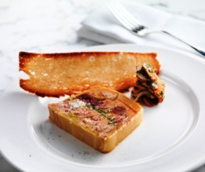 Alfie's - game terrine with pickled girolles