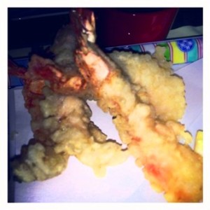 Prawn tempura