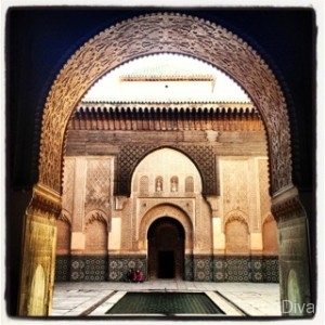 Medersa ben Youssef - an old children's school - Marrakech Medinah