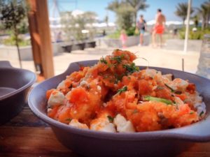 Ammos Dubai - prawns saganaki - Dubai restaurants - FooDiva