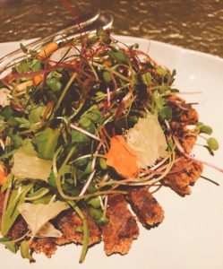 Hakkasan Dubai - crispy duck salad - Dubai restaurants - FooDiva