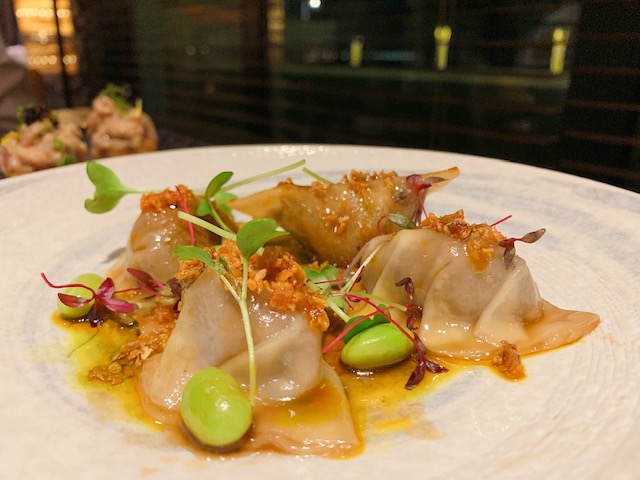 Foie gras and Wagyu gyozas - Matagi - Emerald Palace Kempinski Dubai - Dubai restaurants - FooDiva