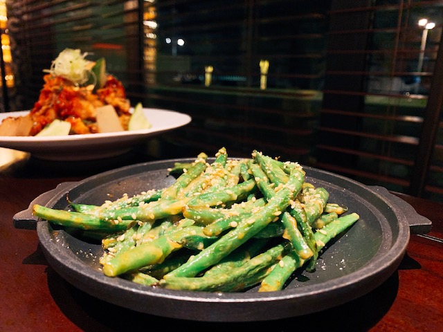 Green beans - Matagi - Emerald Palace Kempinski Dubai - Dubai restaurants - FooDiva